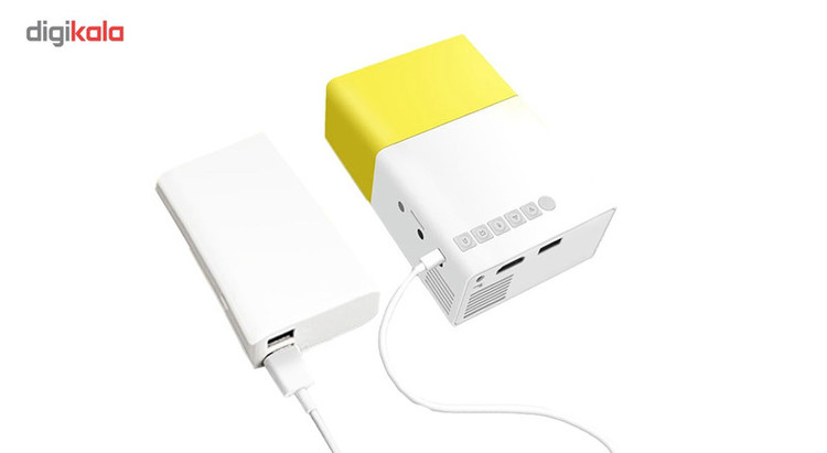 ویدئو پروژکتور قابل حمل مدل Yellow