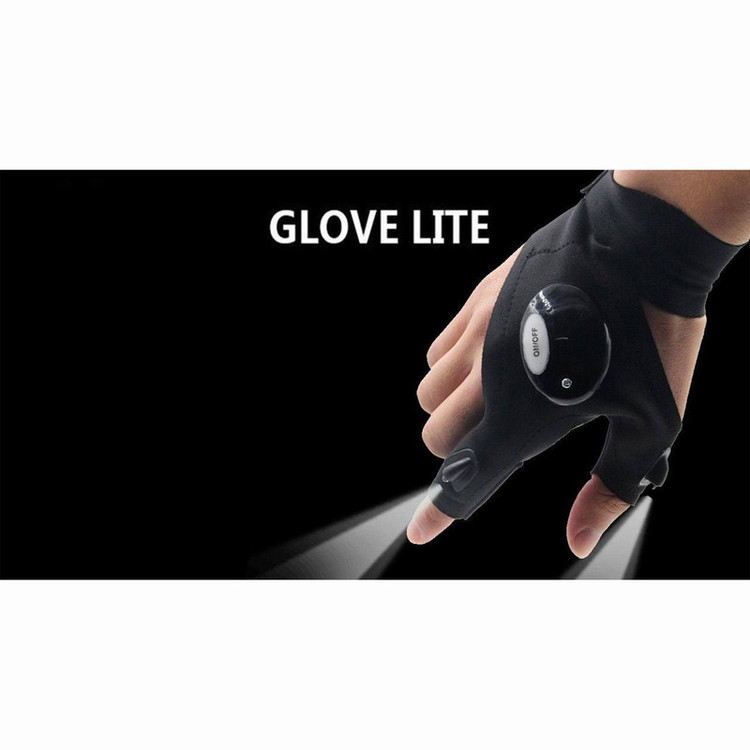 دستکش چراغ دار گلولایت مدل Tactical lite