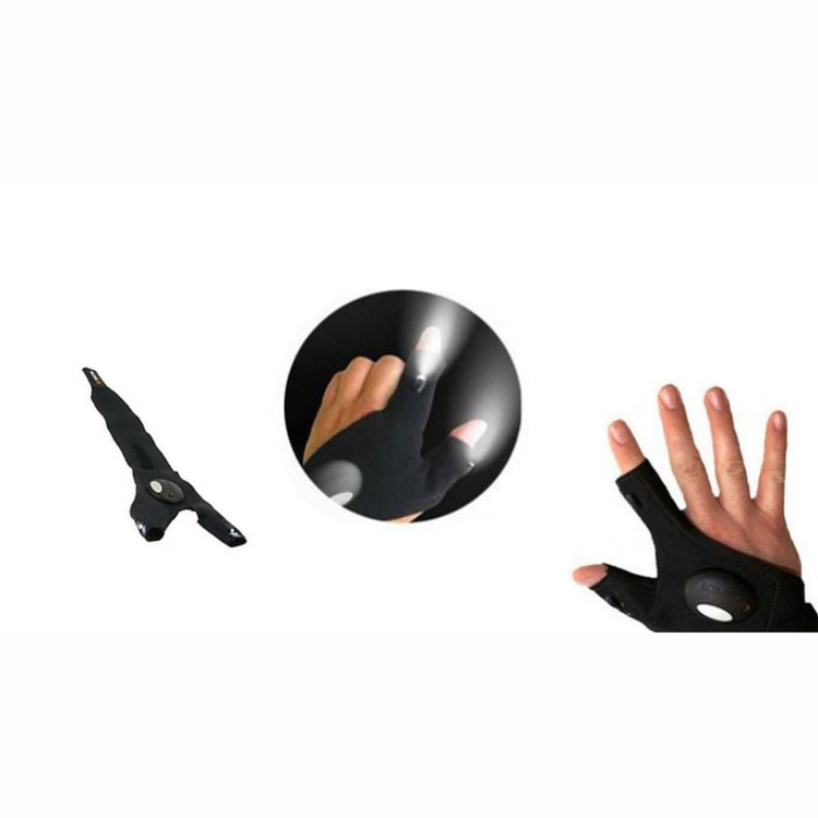 دستکش چراغ دار گلولایت مدل Tactical lite