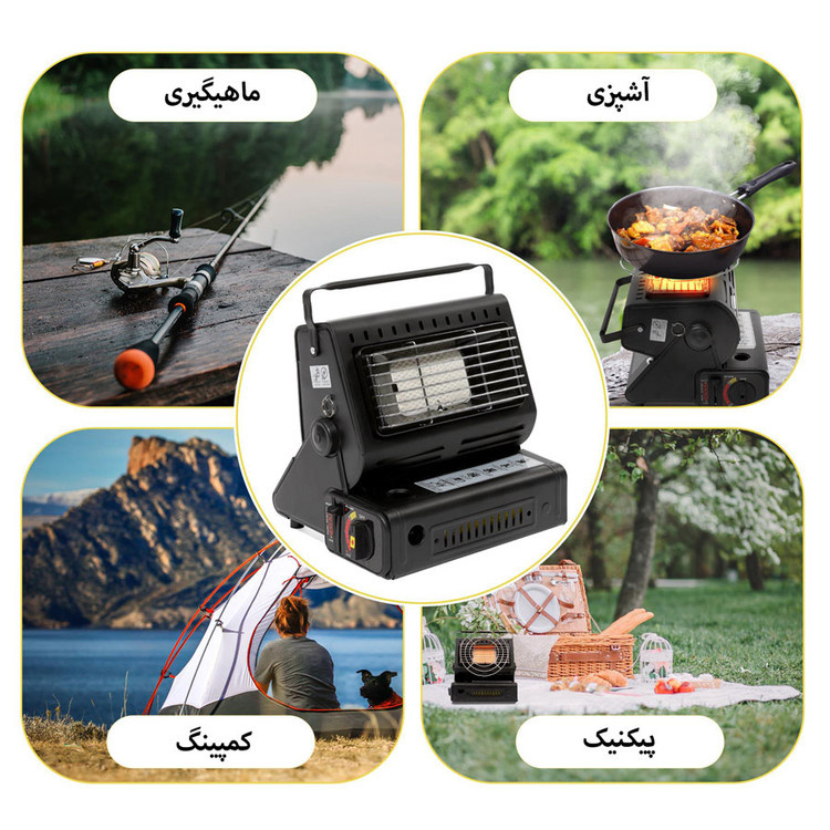 بخاری سفری مدل YC-808B